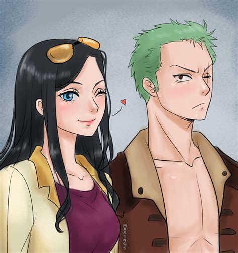 Robin x Zoro (One Piece) [KingComiX] Porn Comic .